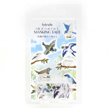 Bande | Pegatinas en Rollo Embroidery Forest Little Birds