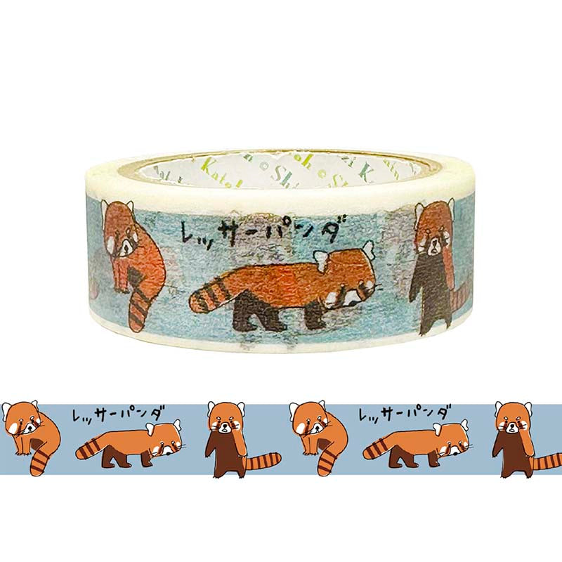 Seal-do | Endangered Species Lesser Panda Washi Tape