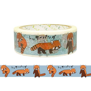 Seal-do | Endangered Species Lesser Panda Washi Tape