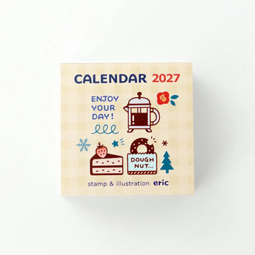 Koyomi Seikatsu | Calendario Diario Tear-Off Color Eric 2027