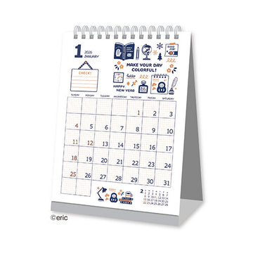 Shinnippon | Calendario de Sobremesa Eric Small Things 2026
