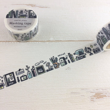Papier Platz | Eric Desk Stationery Washi Tape