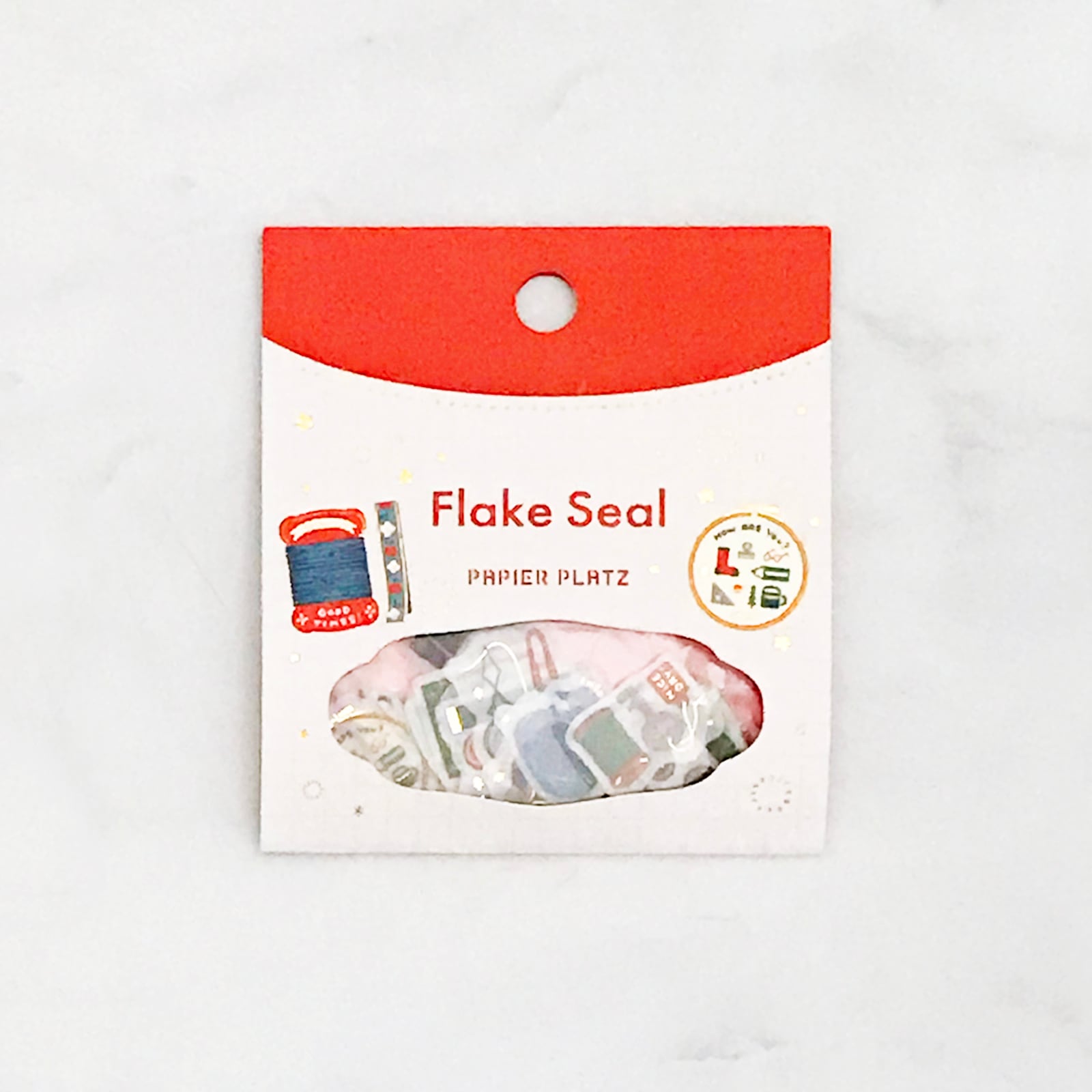 Papier Platz | Pegatinas Flake Eric Sewing