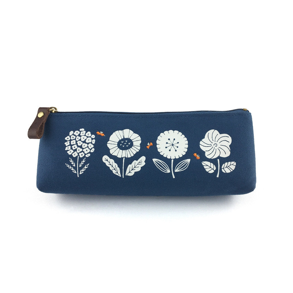 El Commun | Estuche Canvas Flower Blue