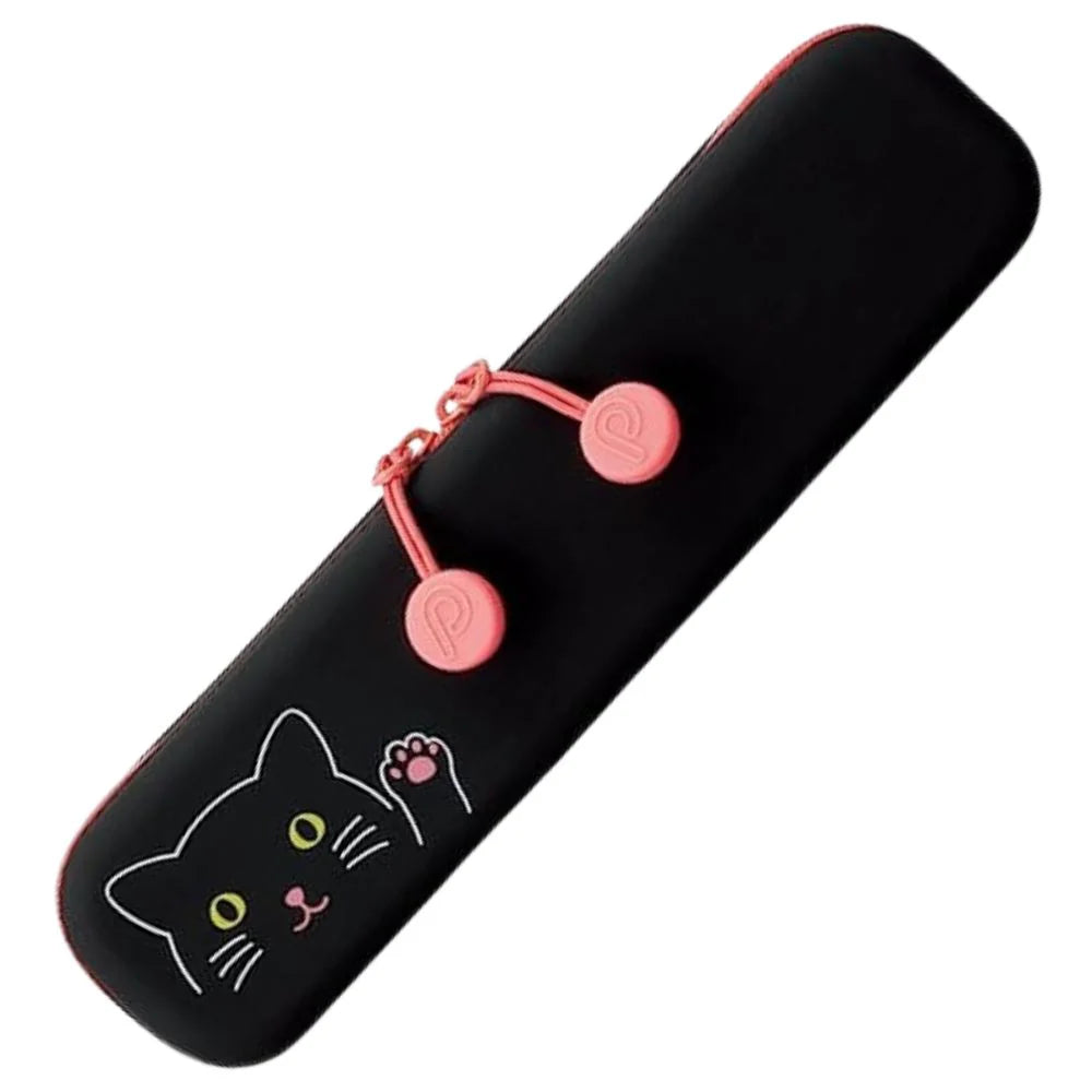 Lihit Lab | Estuche Estrecho Slim Punilabo Black Cat