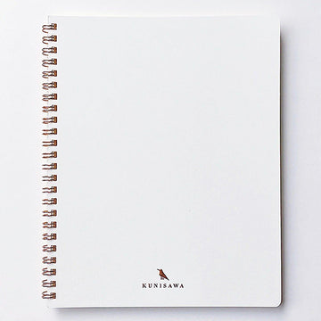 Kunisawa | Cuaderno B5 Executive Ring Note White