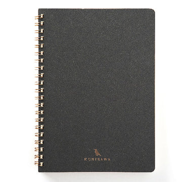 Kunisawa | Cuaderno A5 Find Ring Note Charcoal