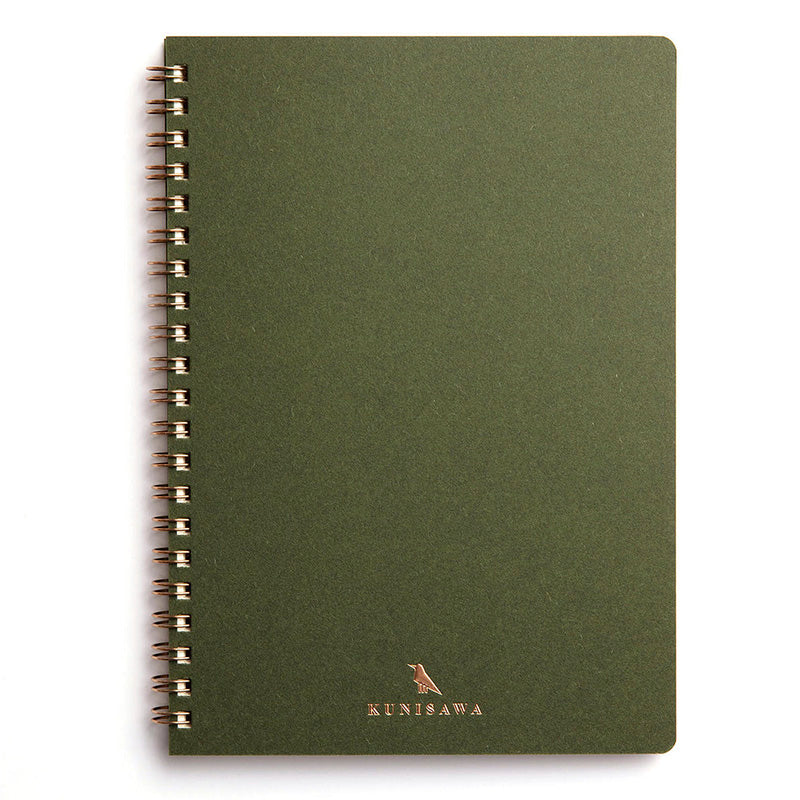 Ring Note Mini Kunisawa | A5 Find Ring Note Juniper Notebook