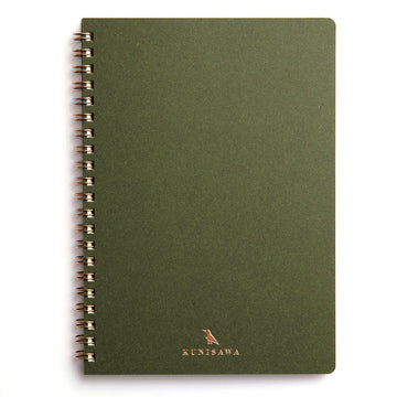 Kunisawa | Cuaderno A5 Find Ring Note Juniper