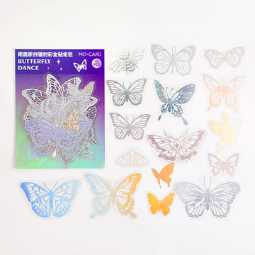 Mo Card | Pegatinas Flash Dream Butterfly Dance