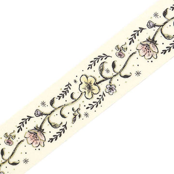 BGM | Foil Flower Sketch Washi Tape