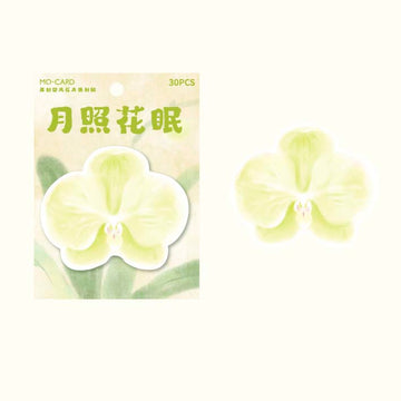 Mo Card | Notas Adhesivas Flowers Today Green