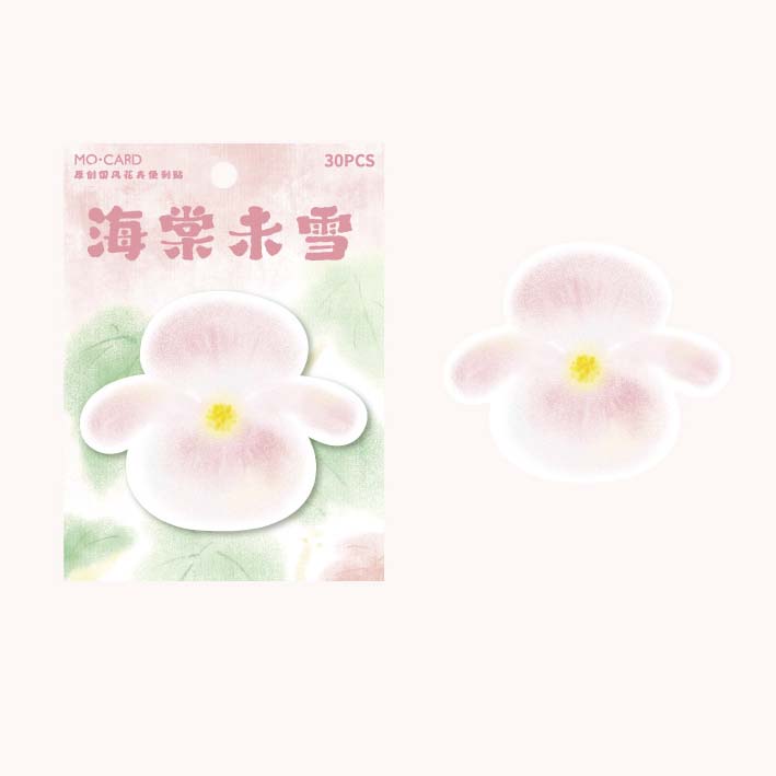 Mo Card | Notas Adhesivas Flowers Today Pink