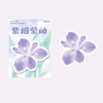 Mo Card | Notas Adhesivas Flowers Today Purple
