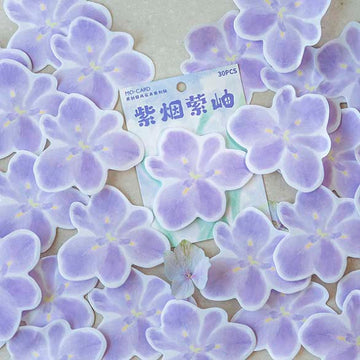 Mo Card | Notas Adhesivas Flowers Today Purple