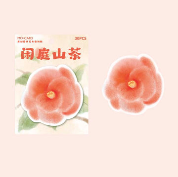 Mo Card | Notas Adhesivas Flowers Today Red