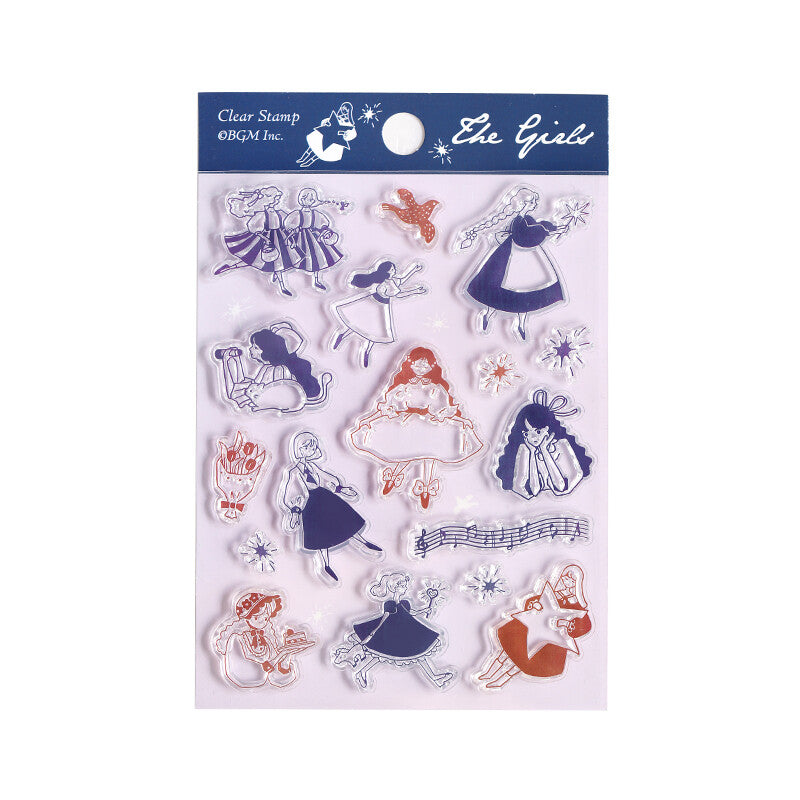 BGM | Flying Girl Silicone Stamps