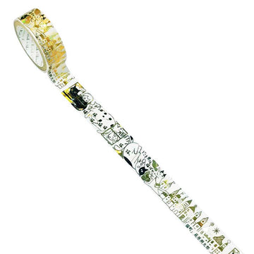 Seal-do | Kirapika Nekomachi Washi Tape