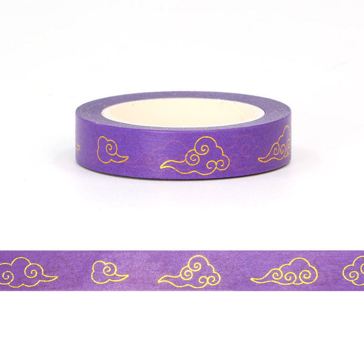 MZW | Foil Auspicious Cloud Washi Tape