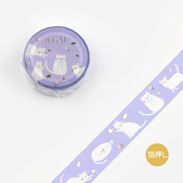 BGM | Foil Cat and Butterfly Washi Tape