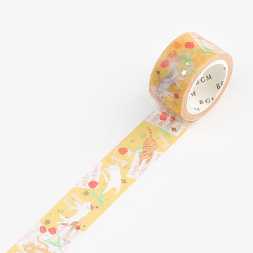 BGM | Foil Cat Songs Washi Tape