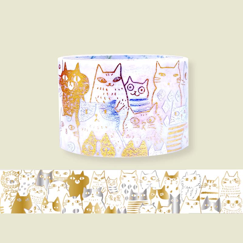 Seal-do | Kirapika Many Cats Washi Tape