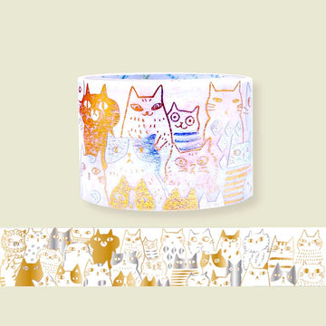 Seal-do | Kirapika Many Cats Washi Tape