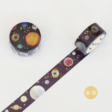 BGM | Foil Planet Washi Tape