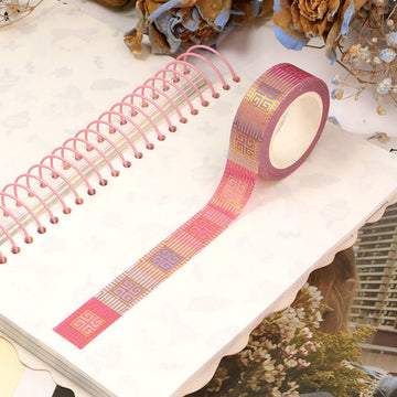 MZW | Foil Rotate Cloud Pattern Washi Tape