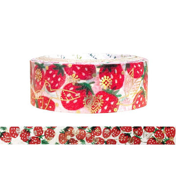 Seal-do | Foil Strawberry Washi Tape