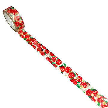 Seal-do | Foil Strawberry Washi Tape