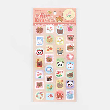 Card Lover | Pegatinas Forest Cute Story Bears