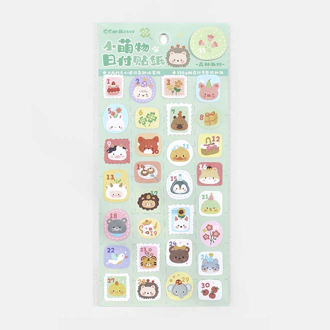 Card Lover | Pegatinas Forest Cute Story Forest Party