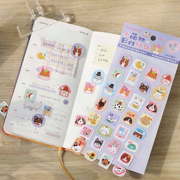Card Lover | Pegatinas Forest Cute Story Puppies