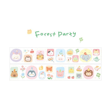 Card Lover | Forest Cute Story Washi Tape Forest Party