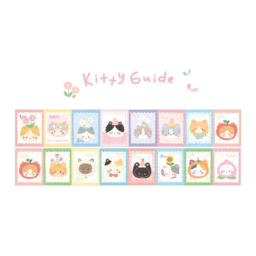 Card Lover | Forest Cute Story Washi Tape Kitty Guide