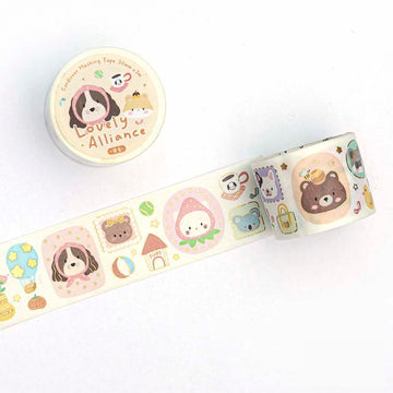Card Lover | Forest Cute Story Washi Tape Lovely Alliance