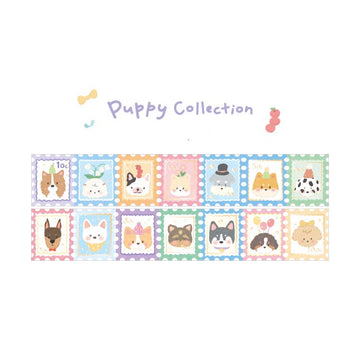 Card Lover | Forest Cute Story Washi Tape Puppy Collection