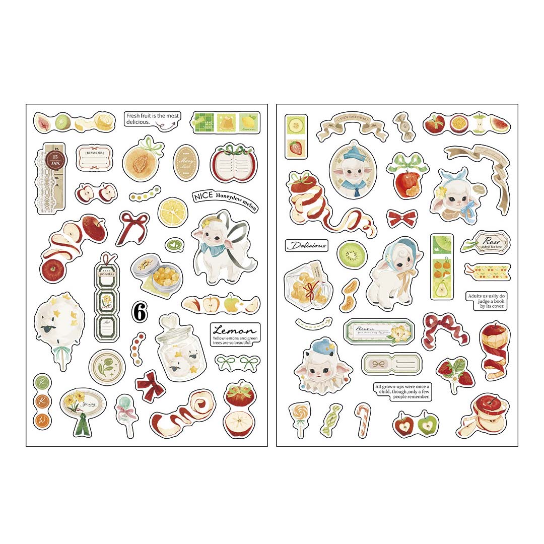 Infeel.me | Forest Forest Tale Candy Lamb stickers