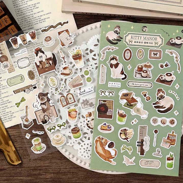 Infeel.me | Forest Forest Tale Kitty Manor stickers