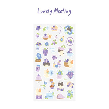 Note For | Pegatinas Forest Fruity Hut Lovely Meeting