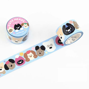 Card Lover | Pegatinas en Rollo Fried Little Boy Cute Heads