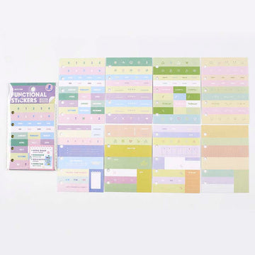 Note For | Set de Pegatinas Functional Morandi