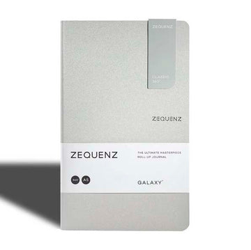 Zequenz | Cuaderno Galaxy A5 Slim Silver Star (Liso)