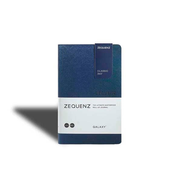 Zequenz | Cuaderno Galaxy A6 Space Blue (Interior a Escoger)