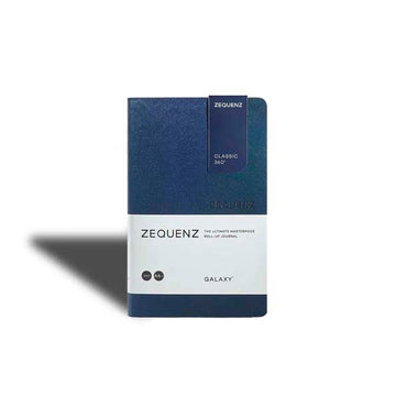 Zequenz | Cuaderno Galaxy A6 Space Blue (Interior a Escoger)