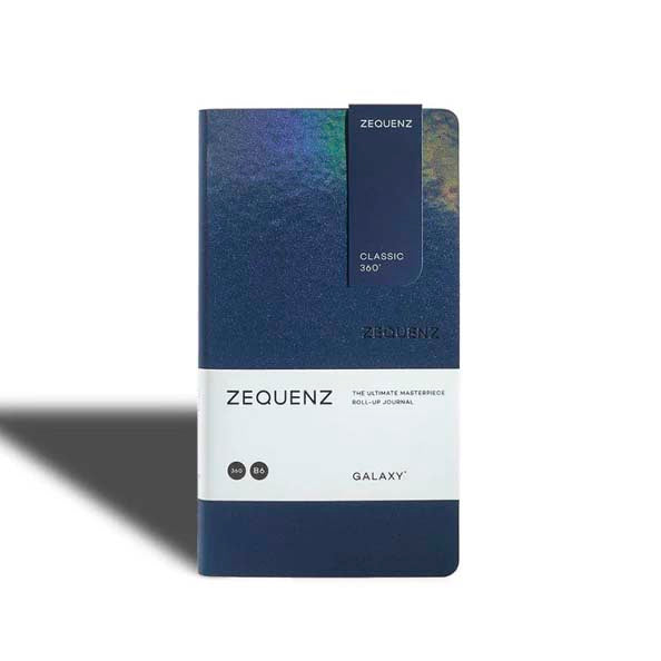 Zequenz | Cuaderno Galaxy B6 Slim Space Blue (Interior a Escoger)
