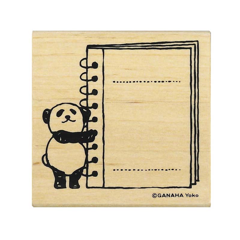 Kodomo No Kao | Sello Ganaha Yoko Panda Ring Notebook