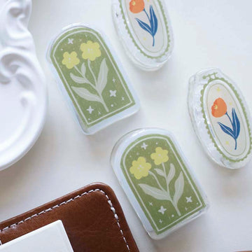 Yier | Green Bouquet acrylic clip