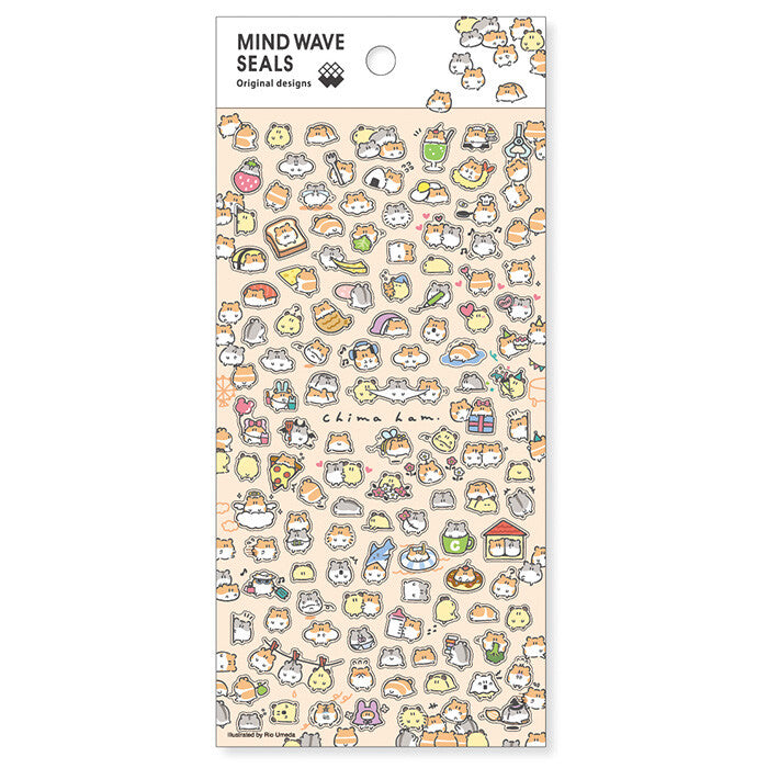 Mind Wave | Hamster Chima Hamu Stickers